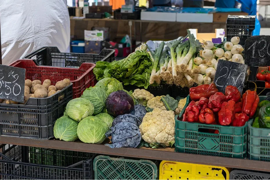 Oświetlenie specjalistyczne owoce warzywa