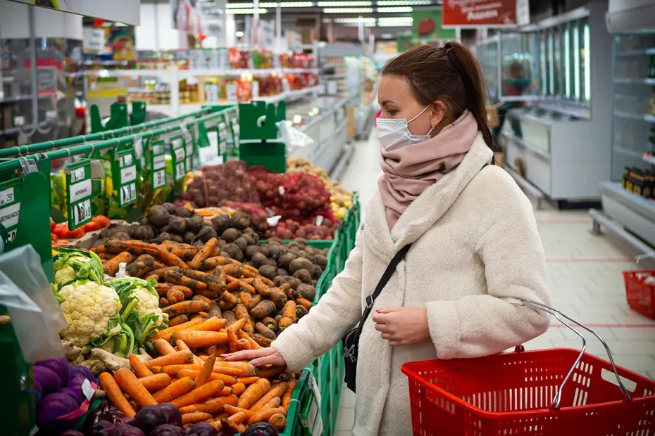 oświetlenie owoce i warzywa