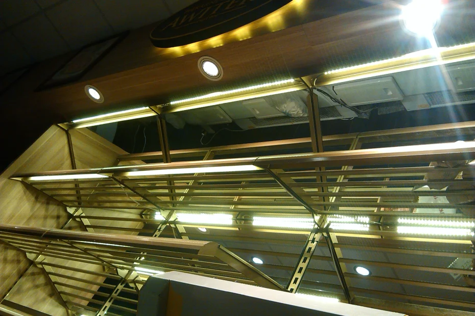 Wymiana oświetlenia piekarni