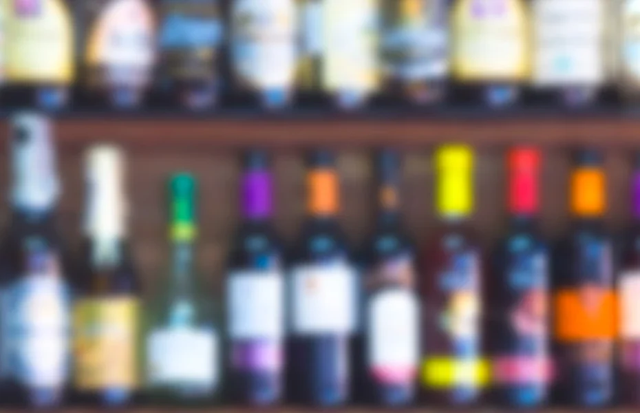 Jaka barwa światła do alkoholu?