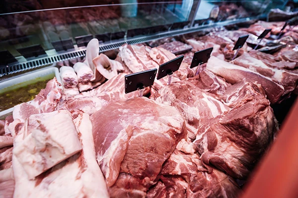 Oświetlenie świeżej żywności: Mięso i wędliny